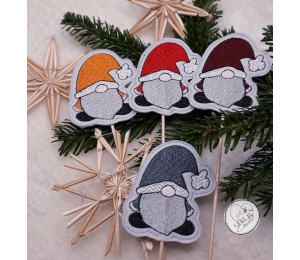 Stickserie ITH - Weihnachtswichtel Stecker